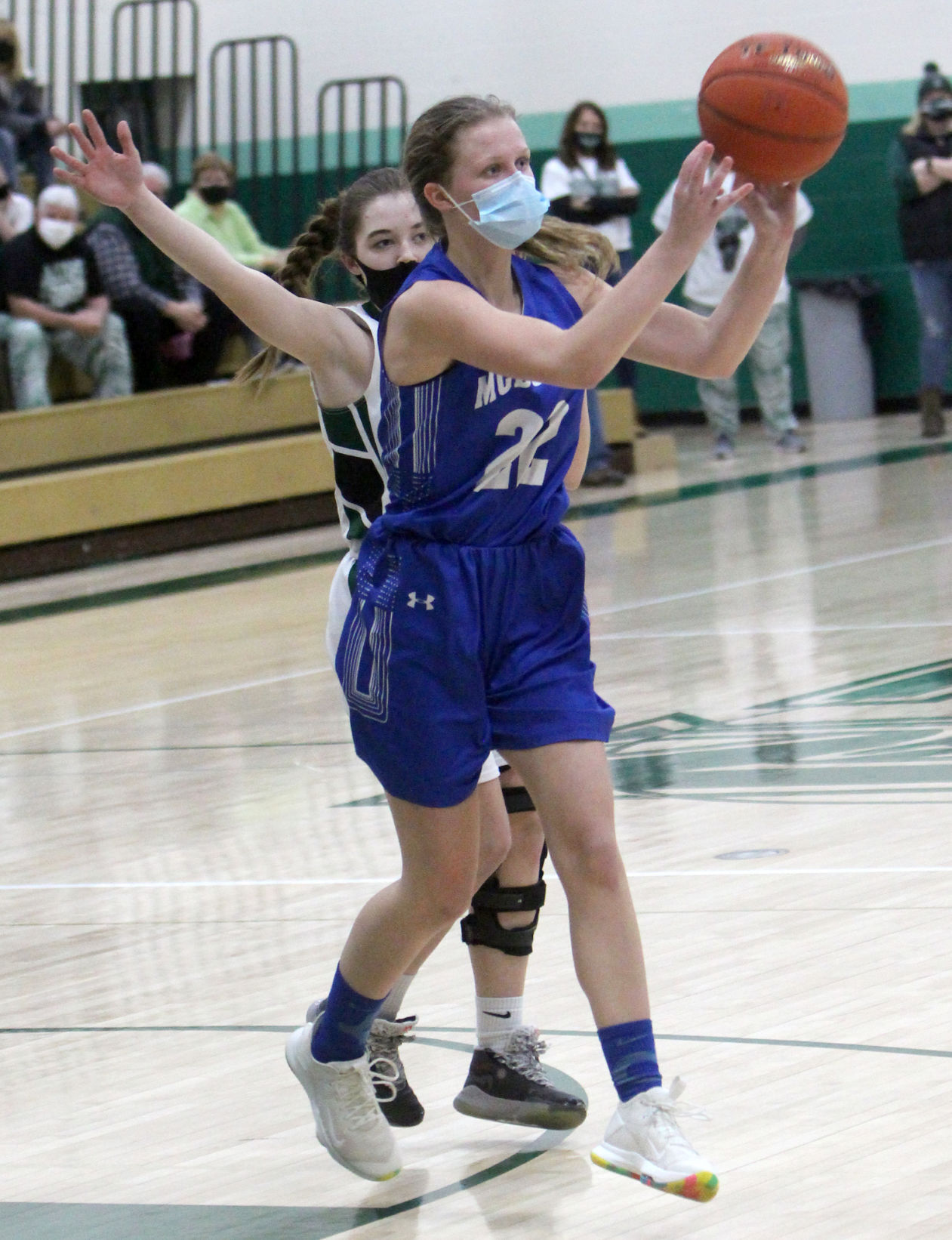 McDonell girls basketball at Northwood 2-18-21